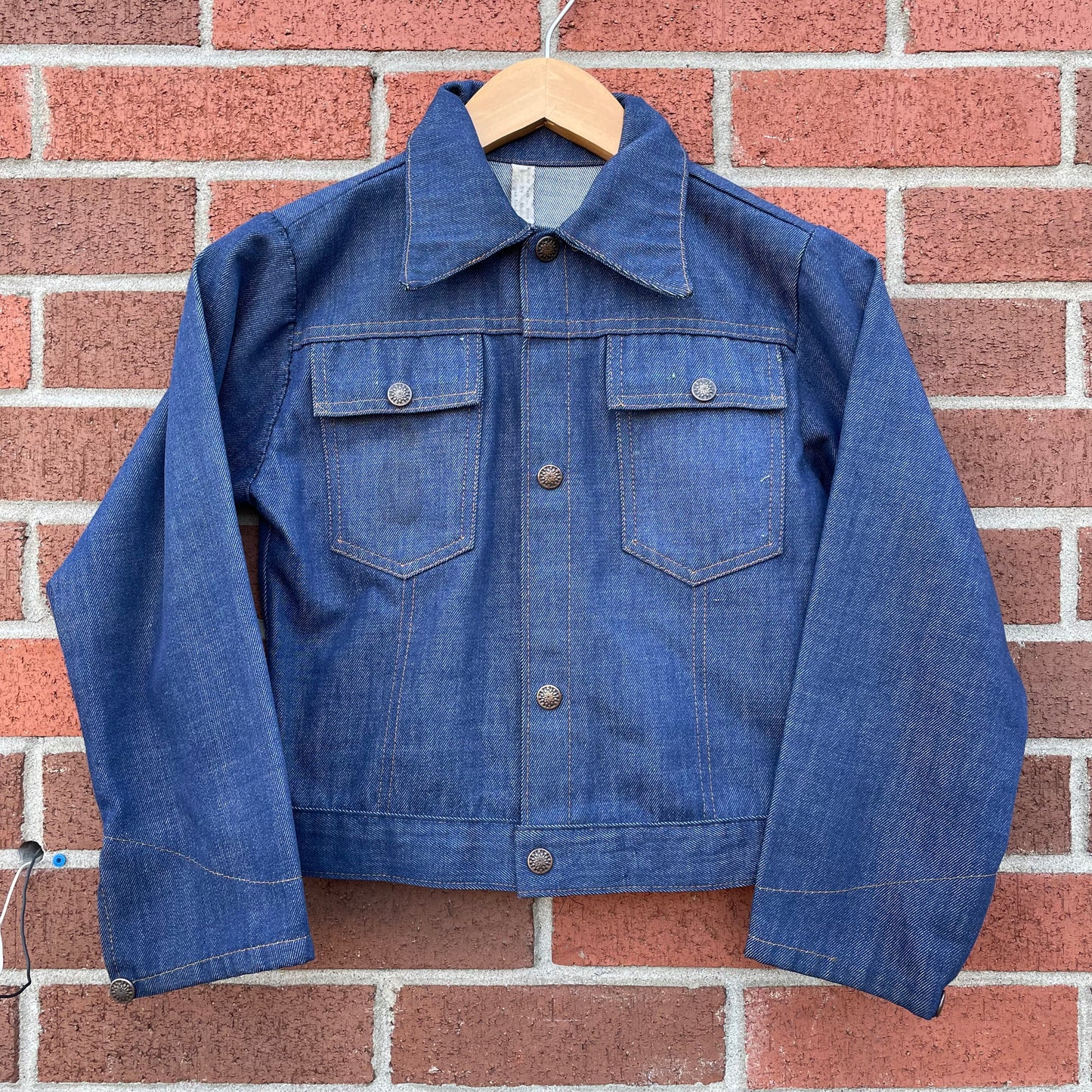 70s/80s Vintage Kids Denim Jacket 7-9yrs