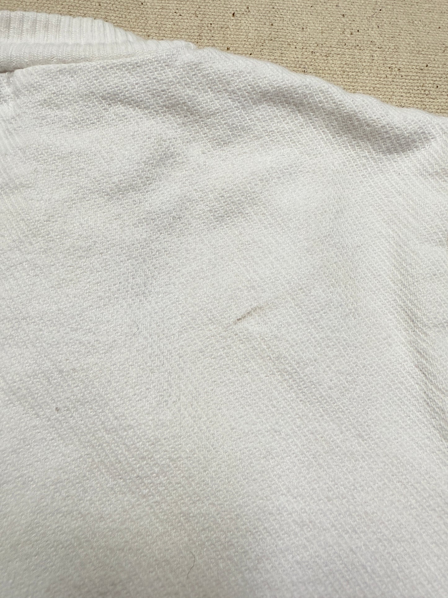 80s 90s Kids Toddler Vintage Oshkosh Bgosh Flawer Print White Longsleeve Cotton Top / 2T 3T / Made in USA