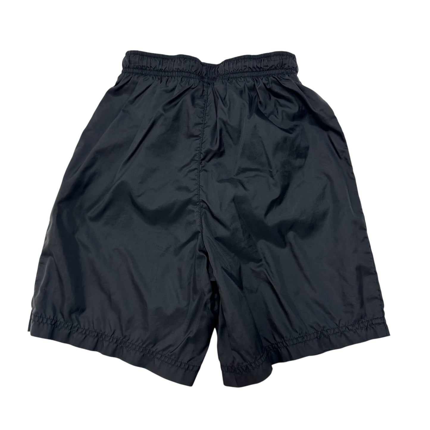 90s 2000s Kids Vintage Nike Black Lined Swim Short With Pockets Small