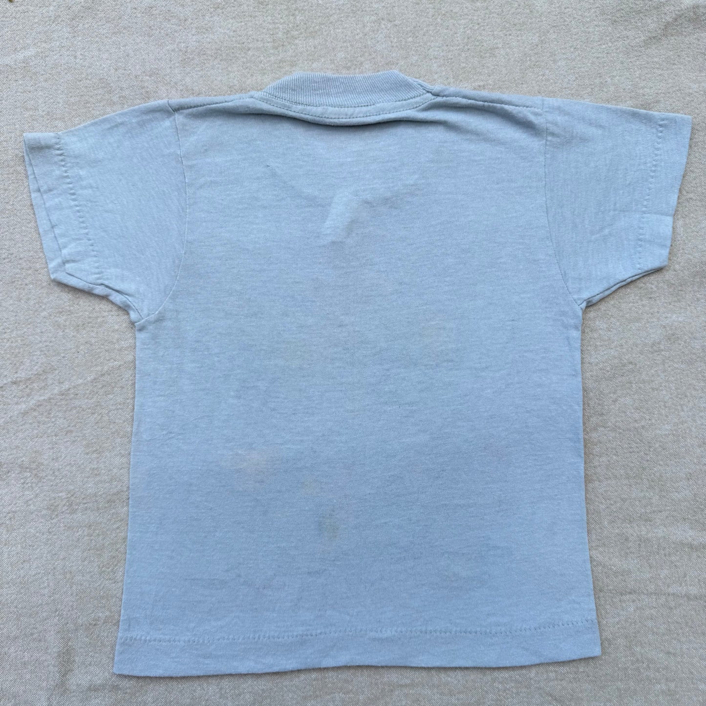 80s Kids Toddler Vintage Transformers Optimus Prime Gray Short Single Stitch T-Shirt 2T 3T