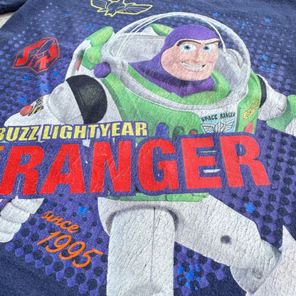 Kids Toddler Buzz Lightyear Navy Short Sleeve T-Shirt 7 Y