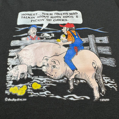 80s Kids Toddler Vintage Finny Graphic Print Screen Stars Best Black Single Stitch Short Sleeve T-Shirt 2T 3T 4Y Made in USA