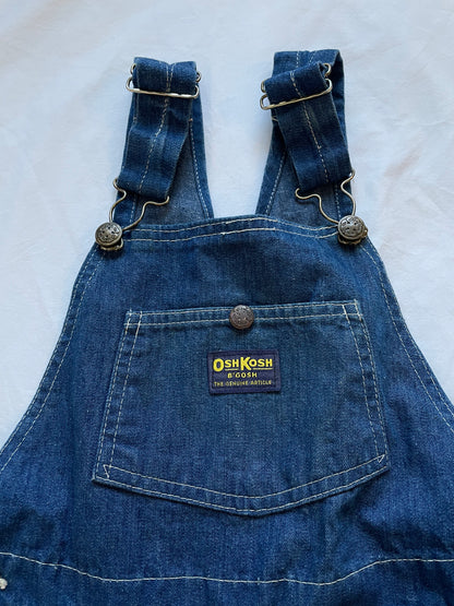 70s/80s Youth Vintage Oshkosh Denim Dress Size 12