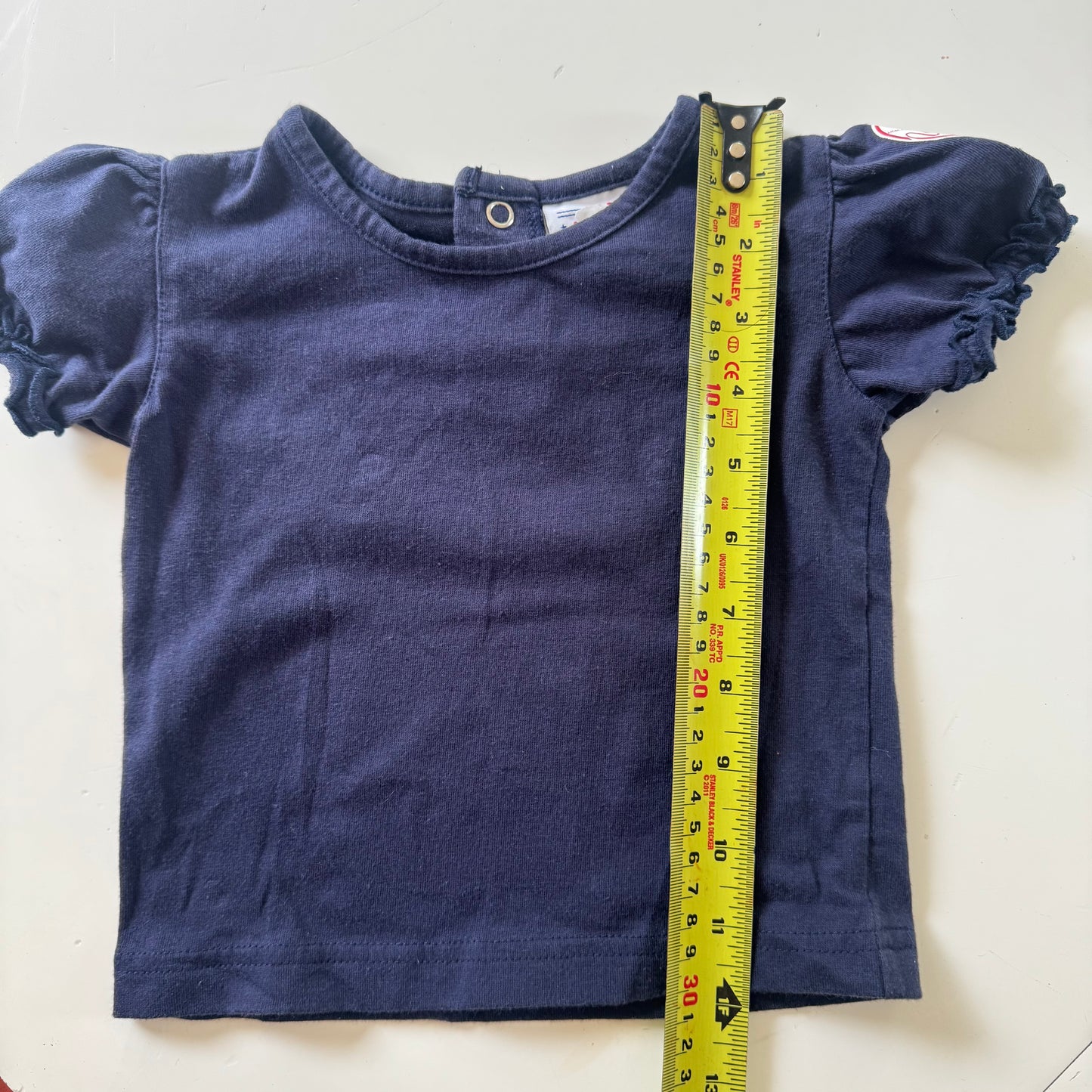 2000s Kids Girls Toddler 2 Piece  Set MLB New York Yankees Adjustable Strap Khaki Dress Baseball Pattern With Short Sleeve Navy T-Shirt 18 m