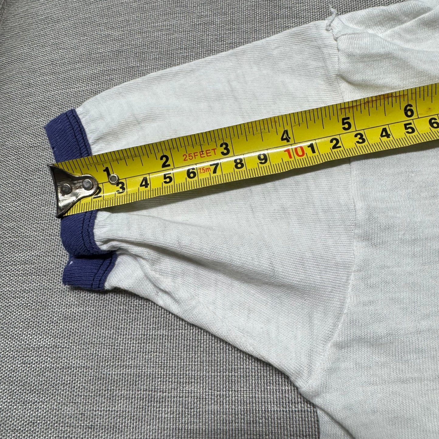 70s Kids Vintage Hanes Utah Honey Bee Souvenir Print White Short Sleeve T-Shirt M 10Y 11Y 12Y Made in USA