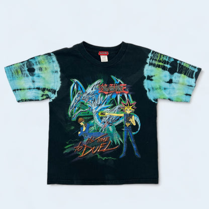 Y2K Kids Vintage Yu-Gi-Oh! Tie Dye T-shirt M(8)