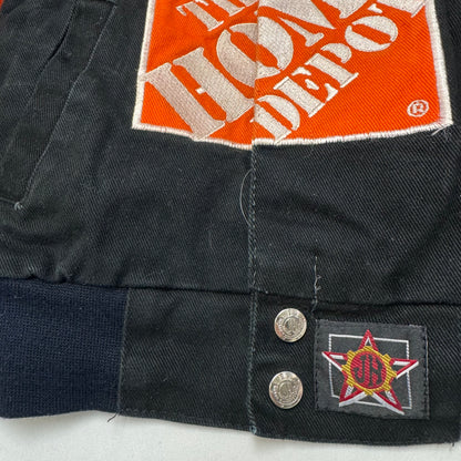 Kids Chase Authentics NASCAR   Home Depot Snap Jacket M 5Y 6Y