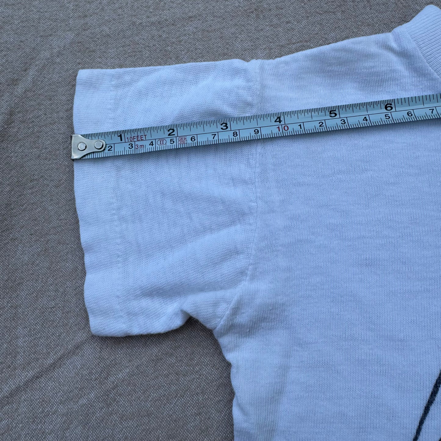 60s 70s Kids Vintage Rare  Batman and Robyn White Single Stitch T-Shirt 3Y 4Y 5Y Baby Tee