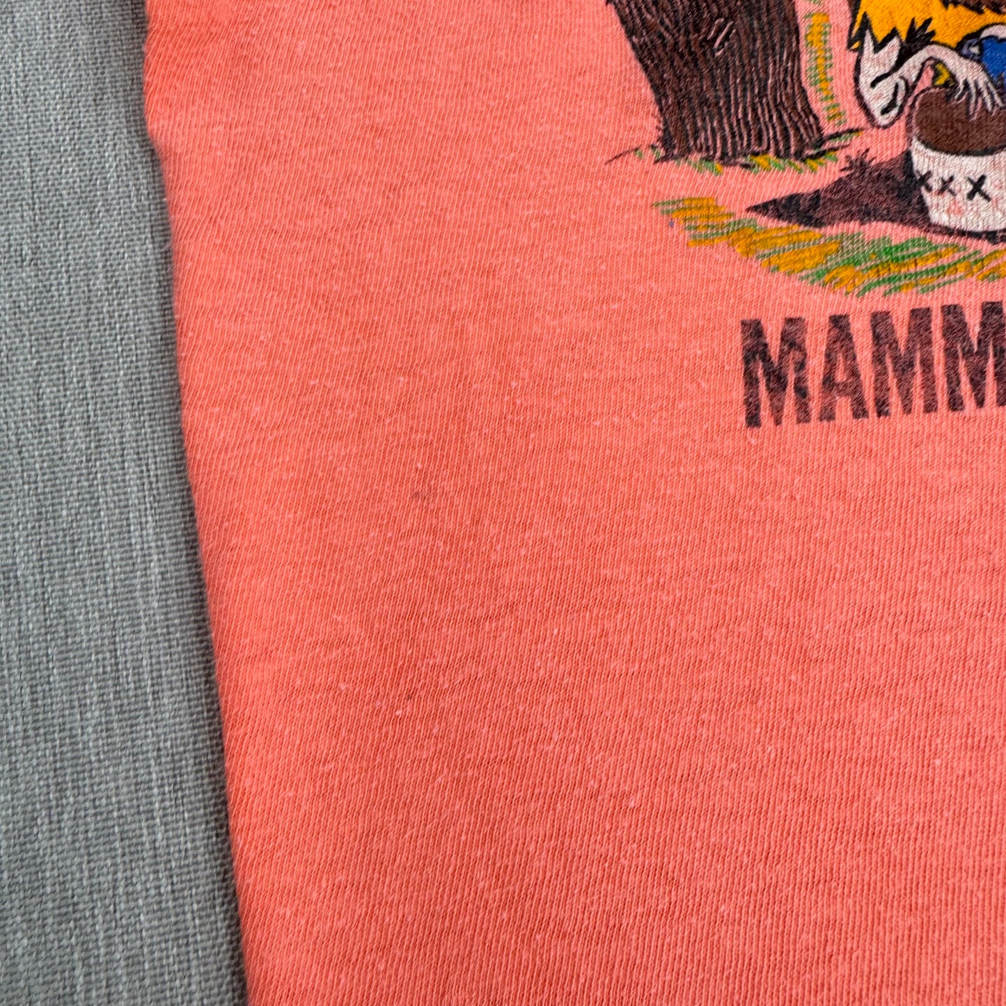 60s Kids Vintage Official Moonshiner Mammoth Cave Souvenir Short Single Short Sleeve T-Shirt S 8Y 9Y 10Y XS Adult