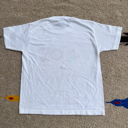 80s 90s Kids Toddler Vintage Mickey Mouse Club Single Stitch White Short Sleeve T-Shirt M 2Y 3Y 4Y Made in USA