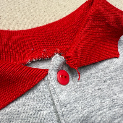 90s Kids Toddler Vintage Bootleg Dalmatian Polo Gray Sweatshirt / 4T 5T 6y