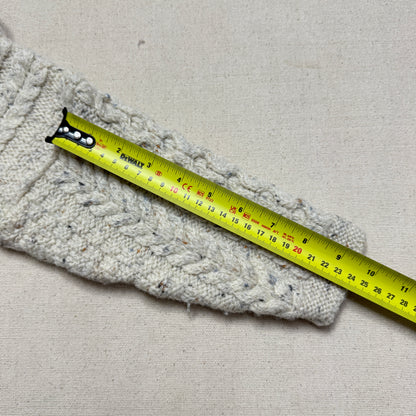 90s Kids Toddler Vintage Sheep Pattern Glencroft Pure Wool irish Fisherman Knit Sweater / 2T 3T