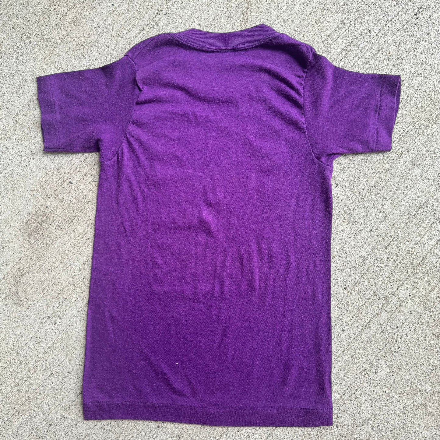 Kids Vintage Minnesota Viking Football Purple T-Shirt 5Y 7Y