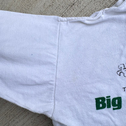 80s Kids Vintage Champion Grit Big Frog In Small Towns 100 % Cotton T-Shirt L Baby Tee Made In USA