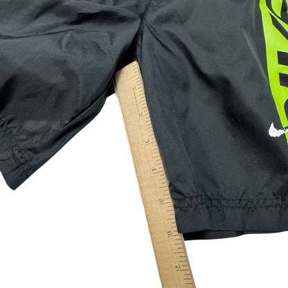 90s 2000s Kids Vintage Nike Black Lined Swim Short With Pockets Small
