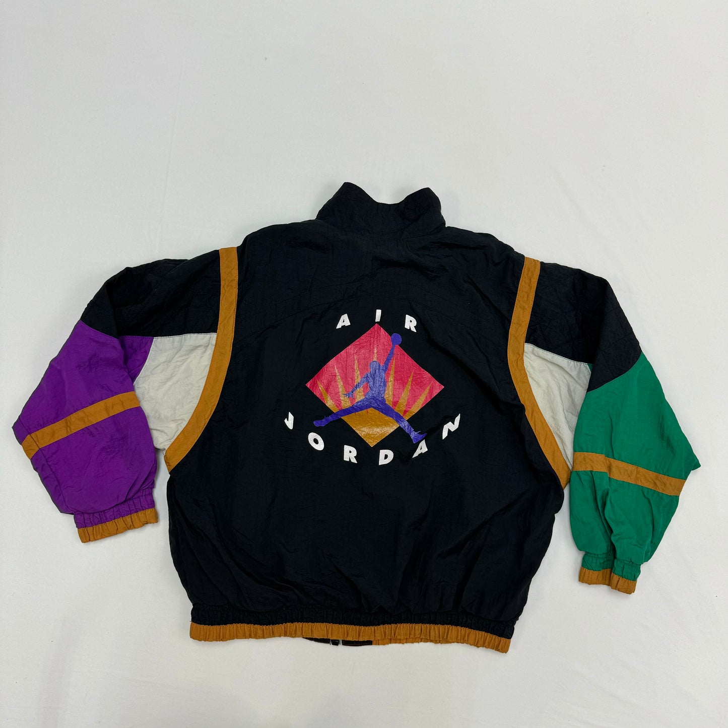 90s Vintage Kids Youth Nike Air Jordan Windbreaker Big Logo