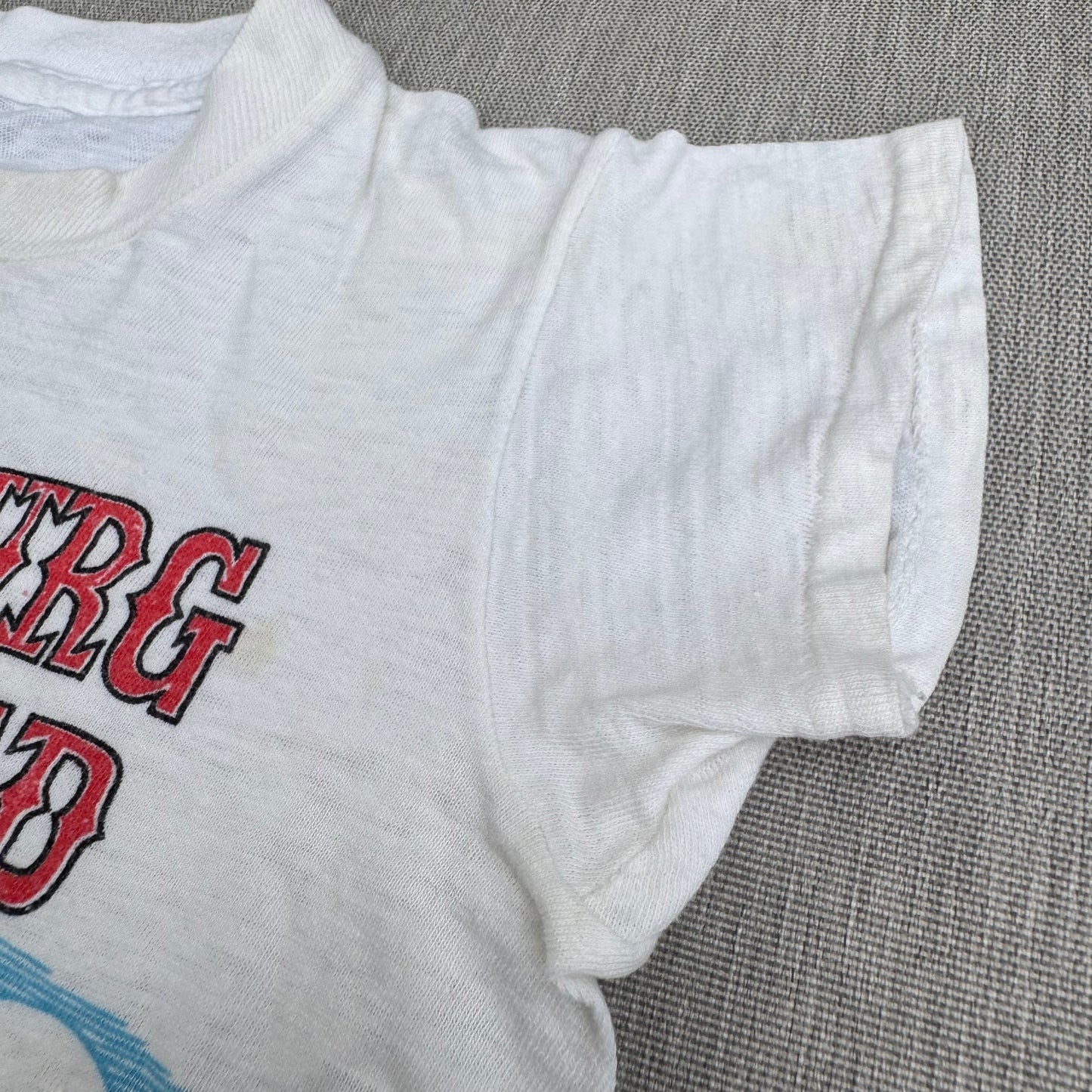 60s Kids Toddler Vintage Strasburg Rail Road PA Souvenir Single Stitch Short Sleeve T-Shirt 2T 3T 4Y