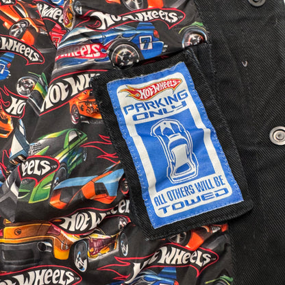 Kids Big Logo Hot Wheels Racing Snap Jacket L 9Y 10Y