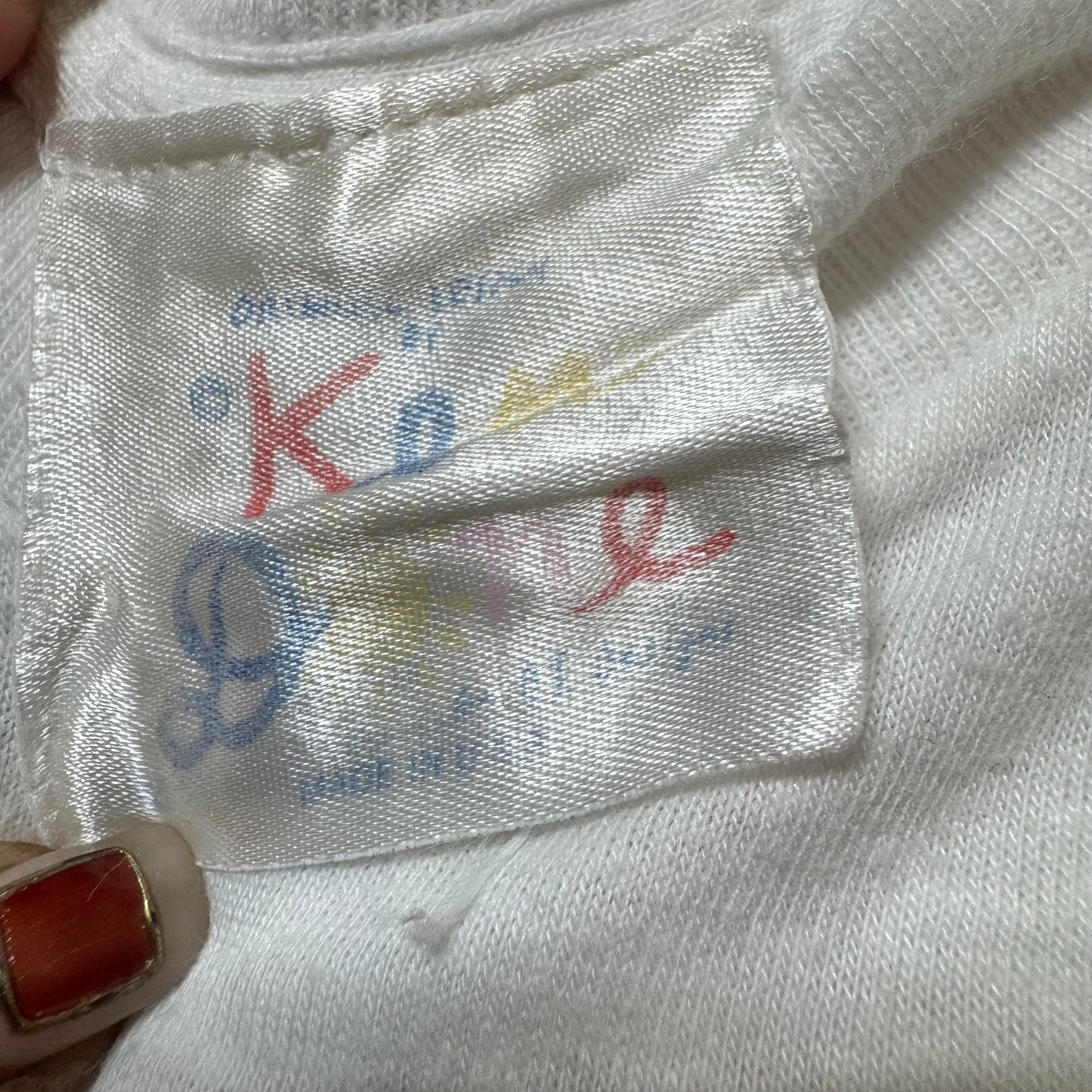 1986 Kids Vintage See You Later Alligator White Short Single Stitch Sleeve T-Shirt 4Y 5Y 6Y Made in USA