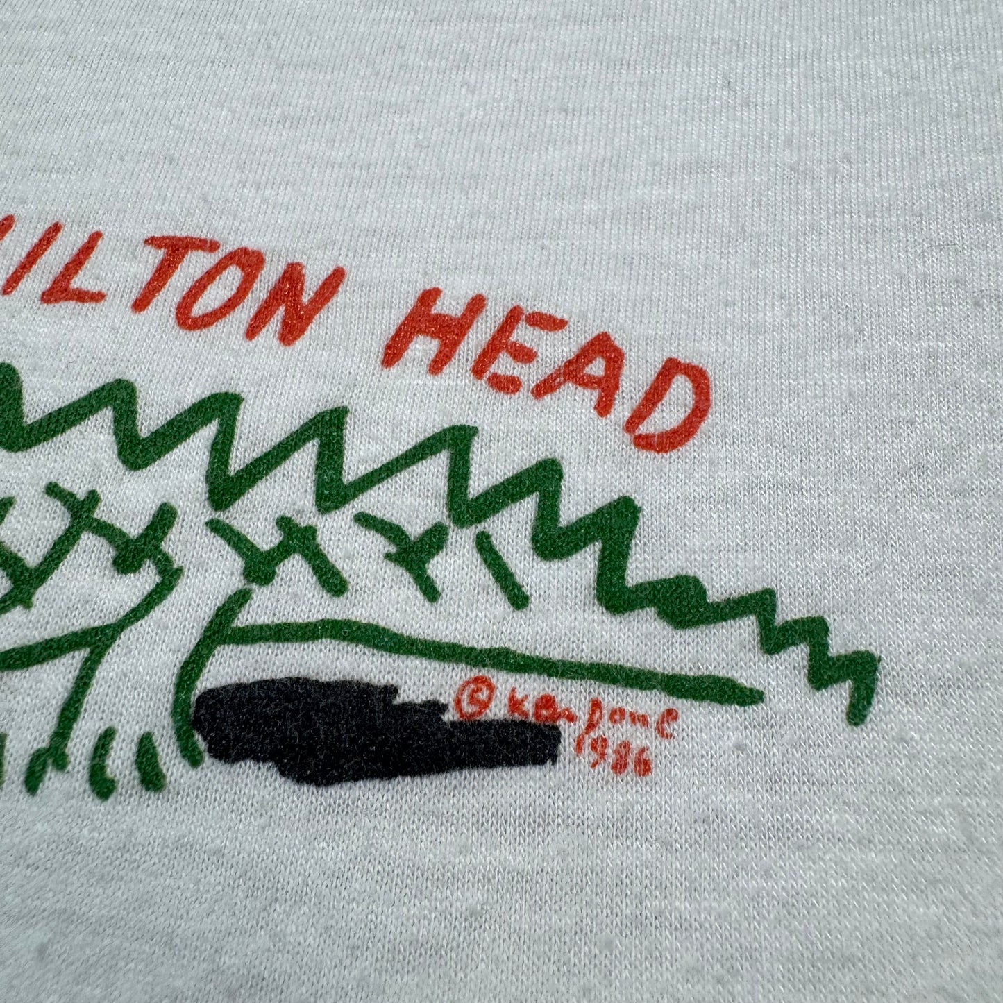 1986 Kids Vintage See You Later Alligator White Short Single Stitch Sleeve T-Shirt 4Y 5Y 6Y Made in USA