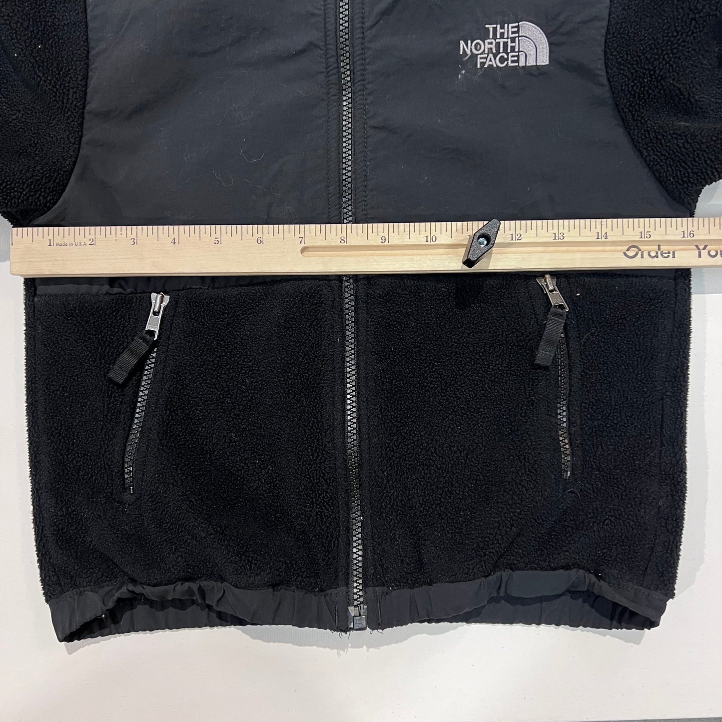 Kids The North Face Denali Black Fleece XS (6)