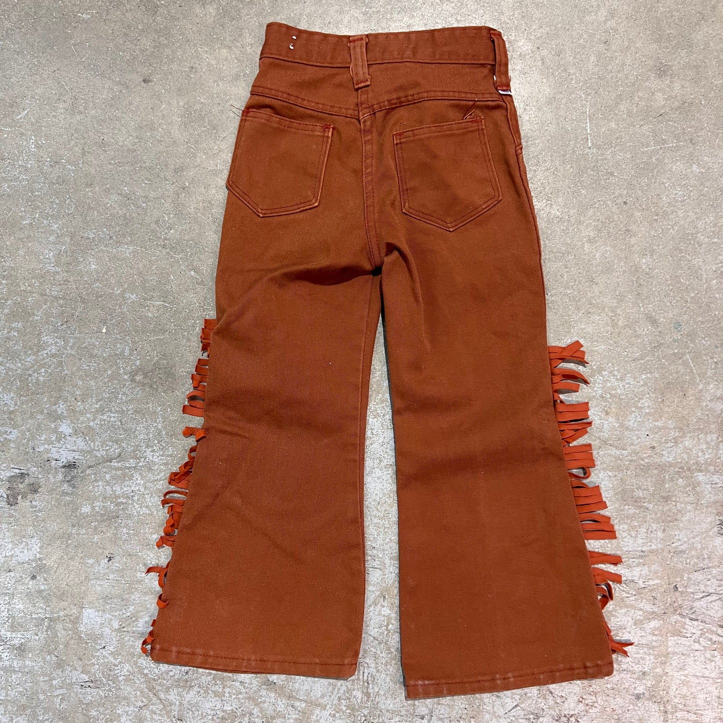 80s Vintage Kids Dickies Pant with Fringes