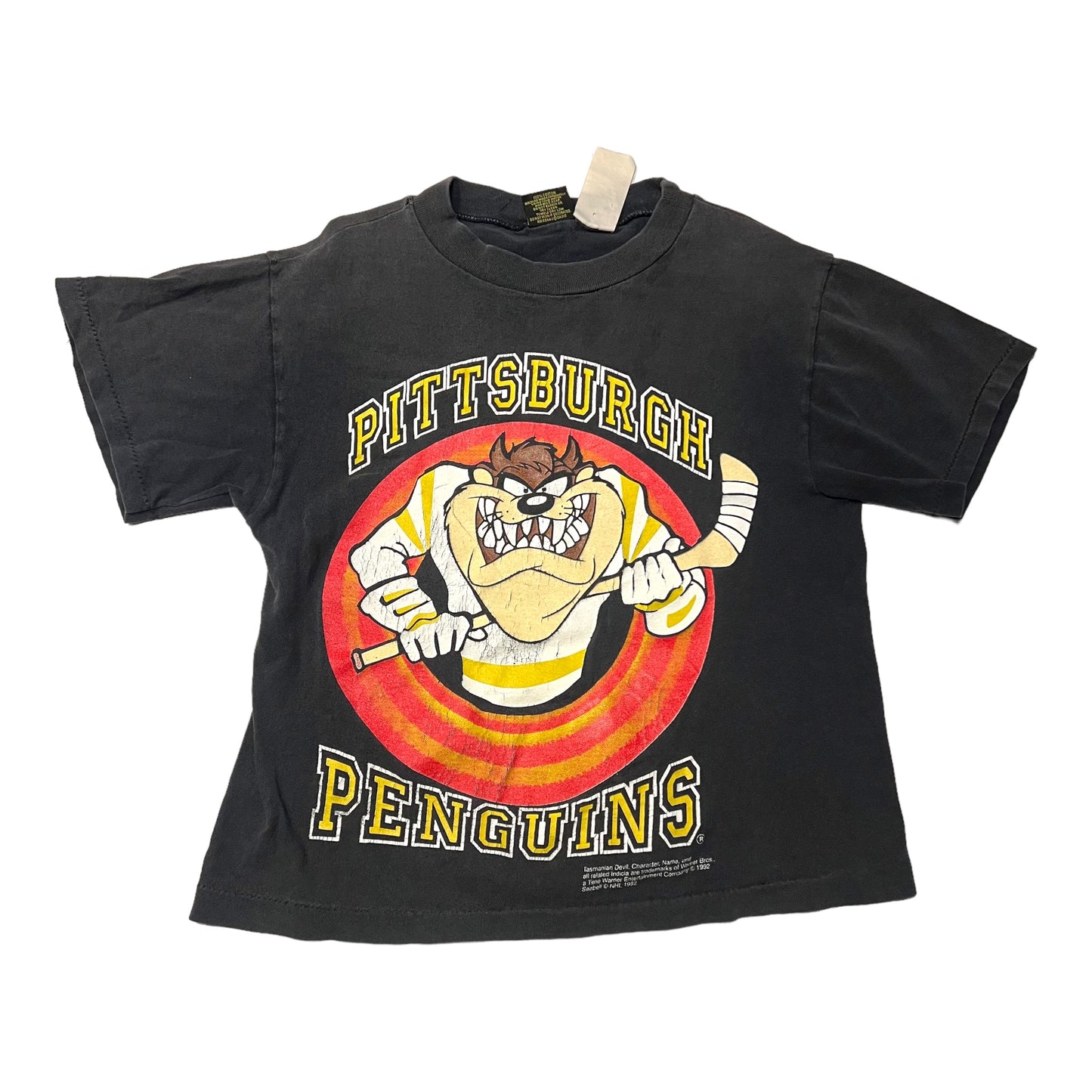 90s Kids Pittsburgh Penguins Taz T-shirt S