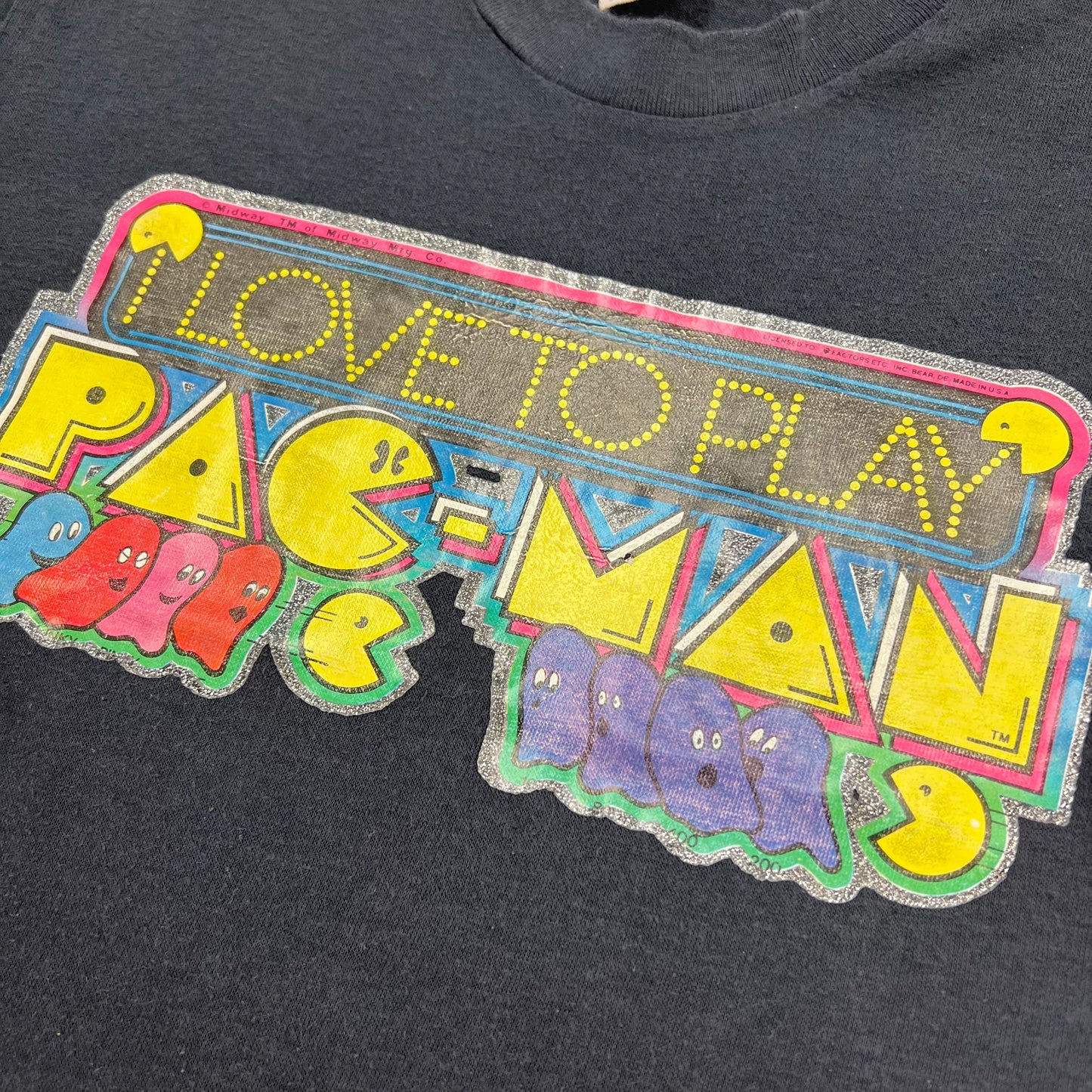 80s Kids Vintage Pac-Man  t-shirt