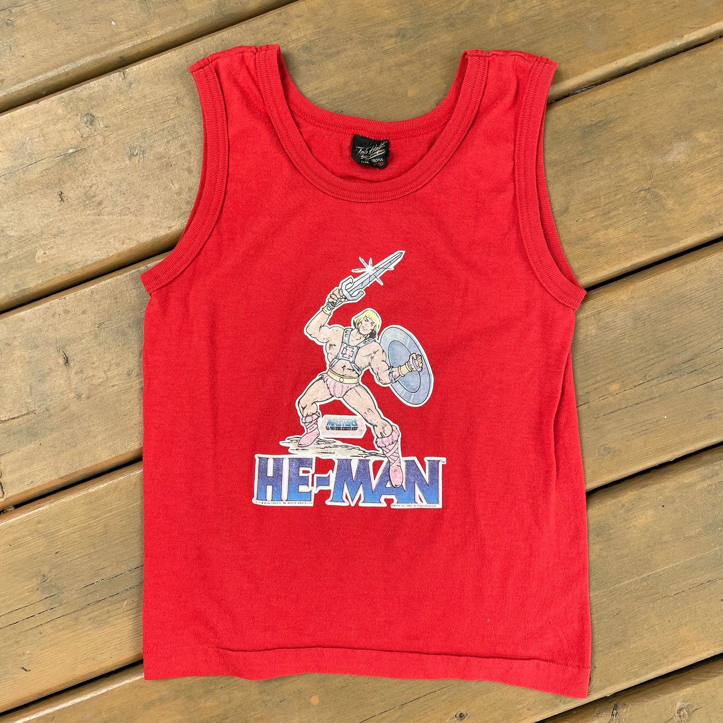 1983 Kids HE-MAN Tank Top