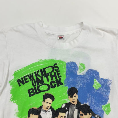 1990 Youth Vintage New Kids On The Block Magic Summer Tour Tshirt 16-18y