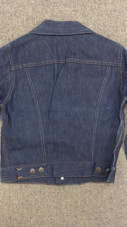 Vintage Kids Deadstock Dee Cee Denim Jacket size 10Y