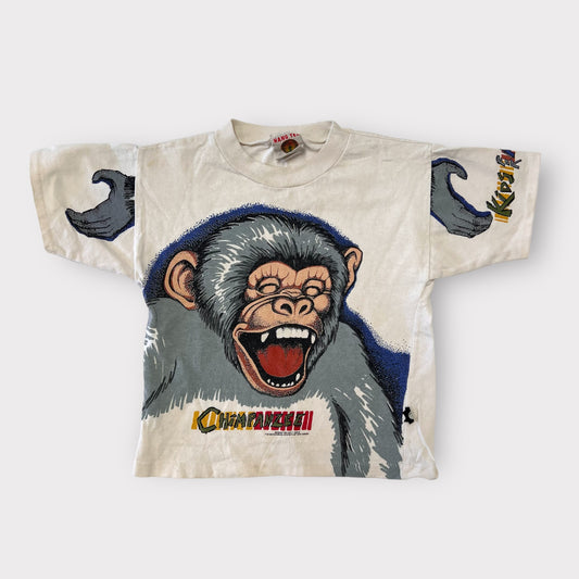 Vintage Hang Ten 👣 Fanky Chimpanzee print Tshirt